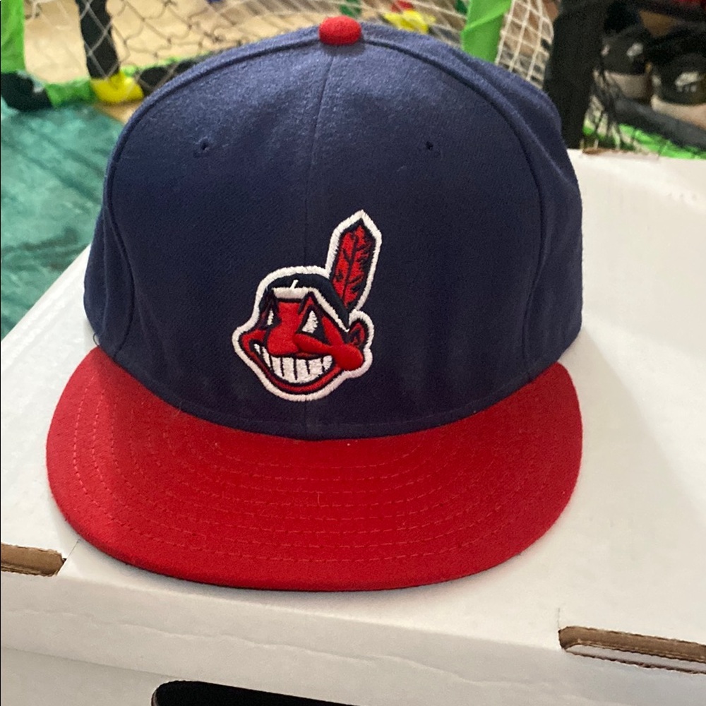 Kids Blue and Red Baseball Cap